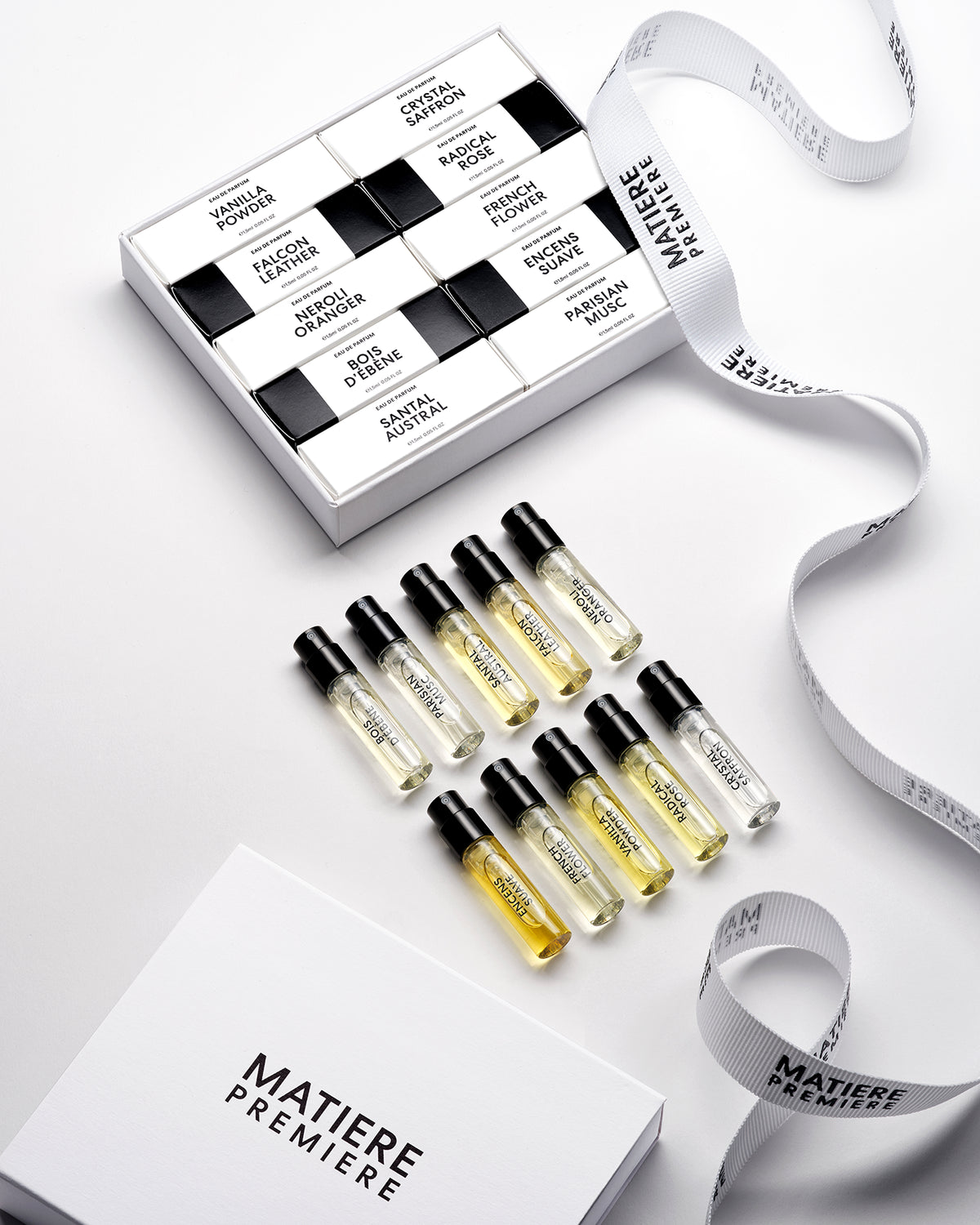 MATIERE PREMIERE 香水セット ミニボトル 3種 10x5 ml Sample Discovery Set - Explore Our Fragrance Collection