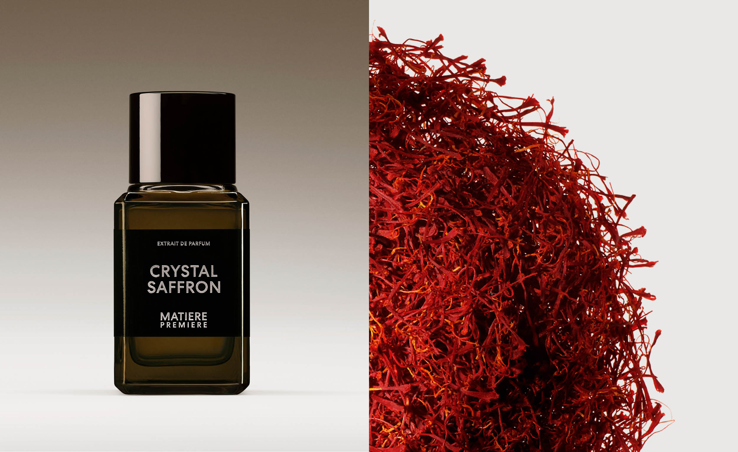 Crystal Saffron Extrait de Parfum Matiere premiere